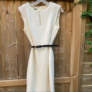 Mango Suite White Dress M